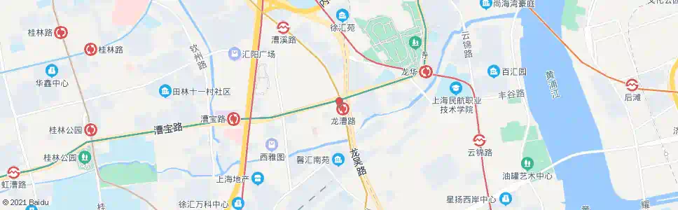 上海龙漕路站_公交站地图_上海公交_妙搜公交查询2025