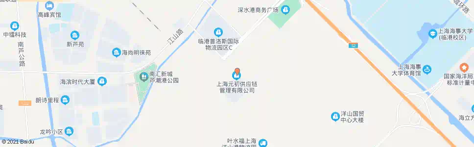 上海港茂路洋浩路_公交站地图_上海公交_妙搜公交查询2025