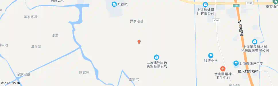 上海秦弯路向阳河桥(招呼站)_公交站地图_上海公交_妙搜公交查询2025