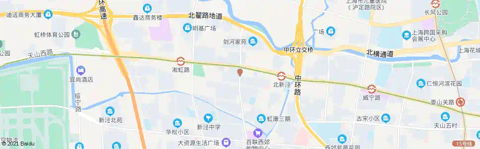 上海剑河路天山西路_公交站地图_上海公交_妙搜公交查询2025
