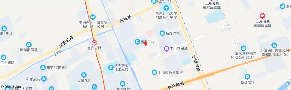 上海杨鑫路杨泰路_公交站地图_上海公交_妙搜公交查询2025