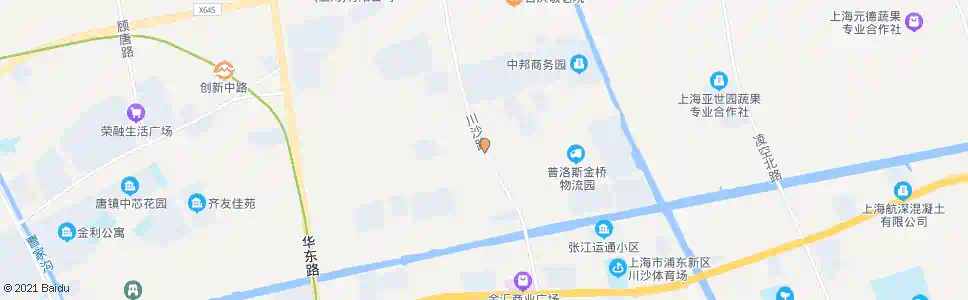 上海川沙路王桥路_公交站地图_上海公交_妙搜公交查询2025