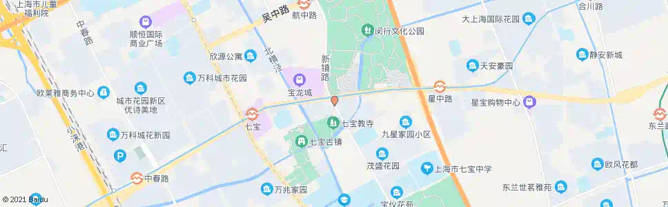 上海新镇路漕宝路_公交站地图_上海公交_妙搜公交查询2025