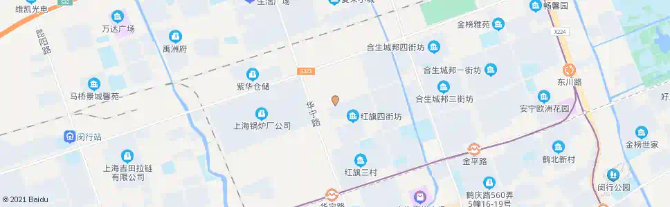 上海华宁路凤庆路_公交站地图_上海公交_妙搜公交查询2025