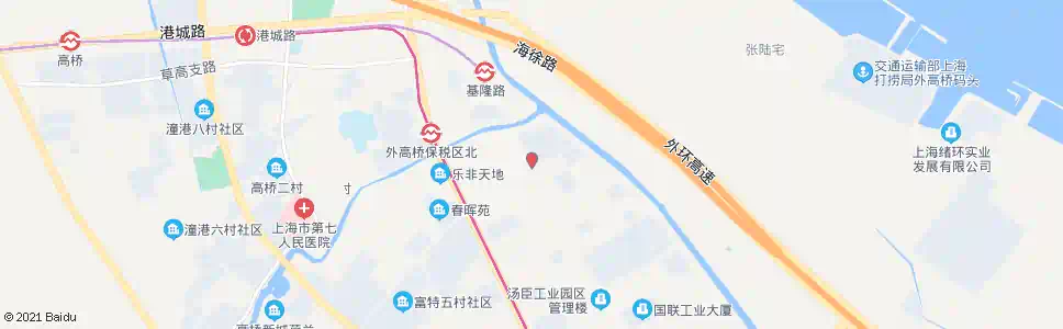 上海富特北路菲拉路_公交站地图_上海公交_妙搜公交查询2025
