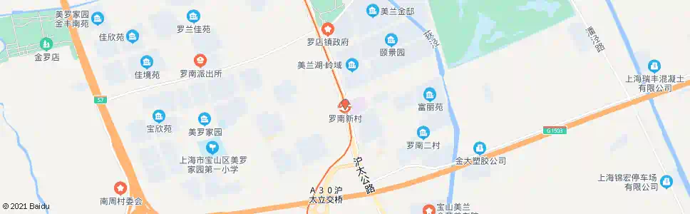 上海龙南新村_公交站地图_上海公交_妙搜公交查询2025