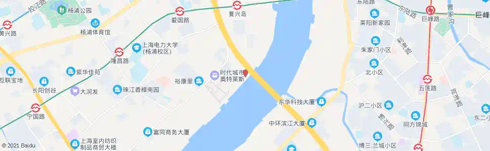 上海定海桥渡口_公交站地图_上海公交_妙搜公交查询2025