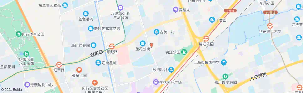 上海古美三村_公交站地图_上海公交_妙搜公交查询2025