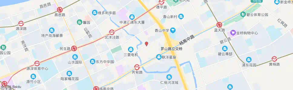 上海灵山路崮山路_公交站地图_上海公交_妙搜公交查询2025