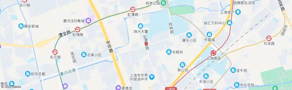 上海钦州南路虹漕南路_公交站地图_上海公交_妙搜公交查询2025