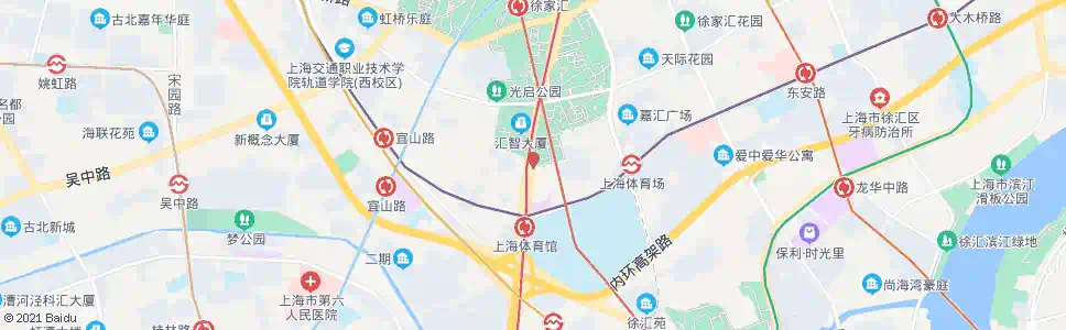 上海漕溪北路蒲汇塘路_公交站地图_上海公交_妙搜公交查询2025