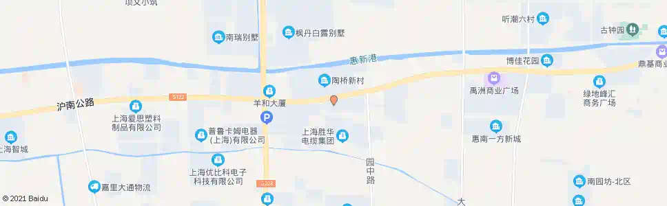 上海南汇工业园区_公交站地图_上海公交_妙搜公交查询2025