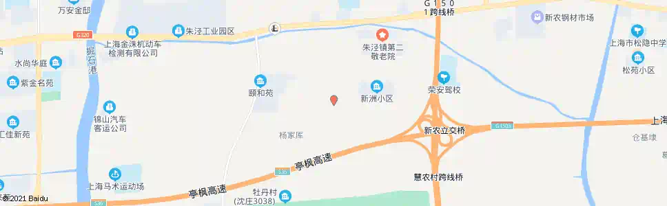 上海牡丹村委_公交站地图_上海公交_妙搜公交查询2025