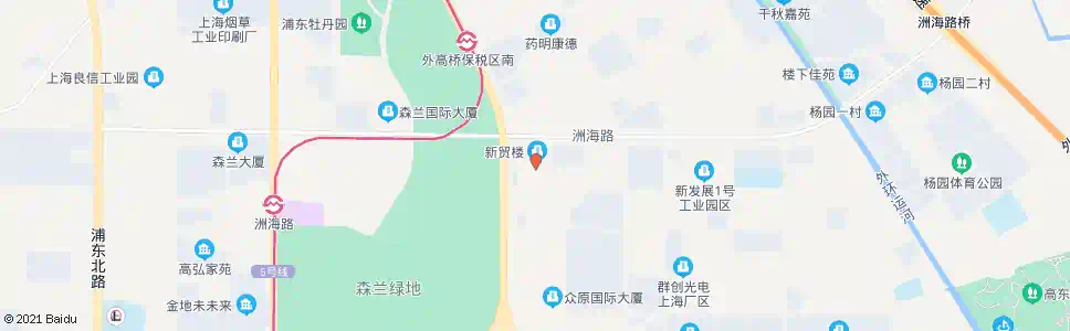 上海台中南路加枫路_公交站地图_上海公交_妙搜公交查询2025