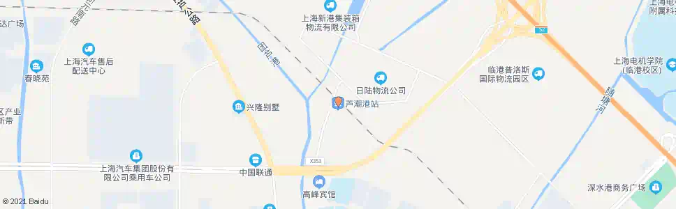 上海芦潮港火车站_公交站地图_上海公交_妙搜公交查询2025