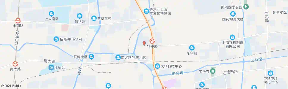 上海场联路乾溪路_公交站地图_上海公交_妙搜公交查询2025