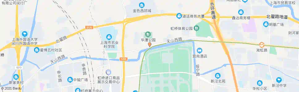 上海北渔路天山西路(招呼站)_公交站地图_上海公交_妙搜公交查询2025