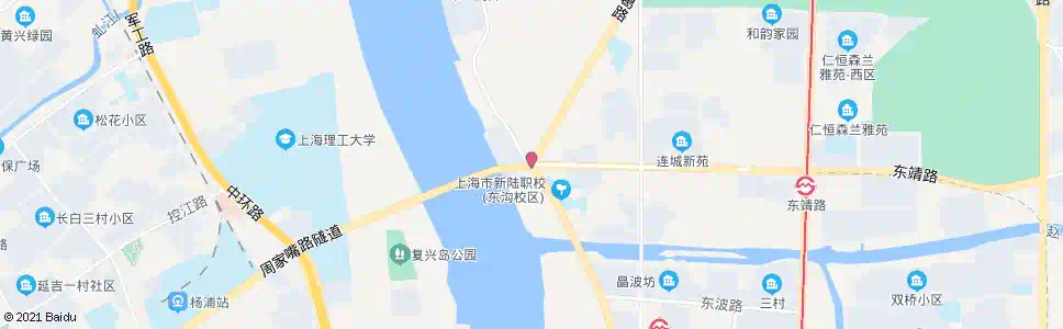 上海浦东大道东靖路_公交站地图_上海公交_妙搜公交查询2025