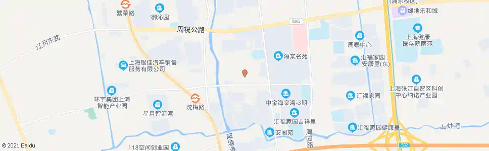 上海经二路瑞意路_公交站地图_上海公交_妙搜公交查询2025