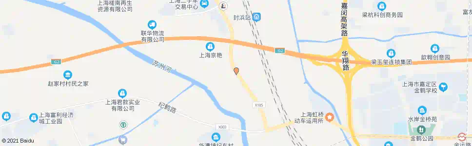 上海增建村_公交站地图_上海公交_妙搜公交查询2025