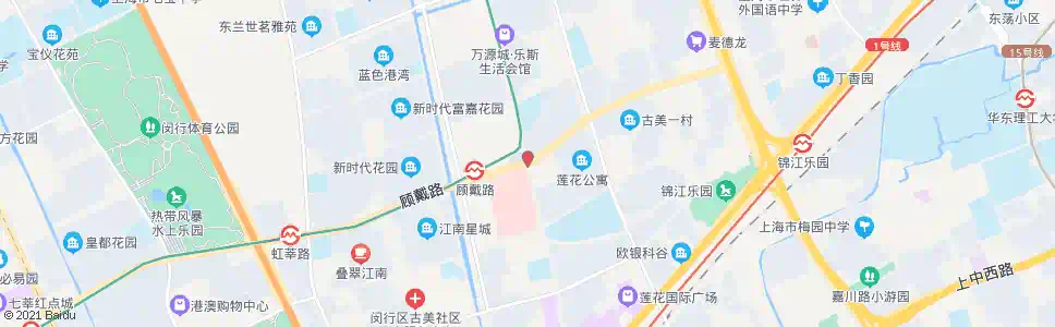 上海万源路顾戴路(临时站)_公交站地图_上海公交_妙搜公交查询2025