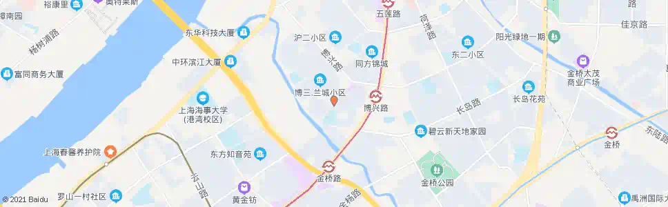 上海长岛路柳埠路_公交站地图_上海公交_妙搜公交查询2025