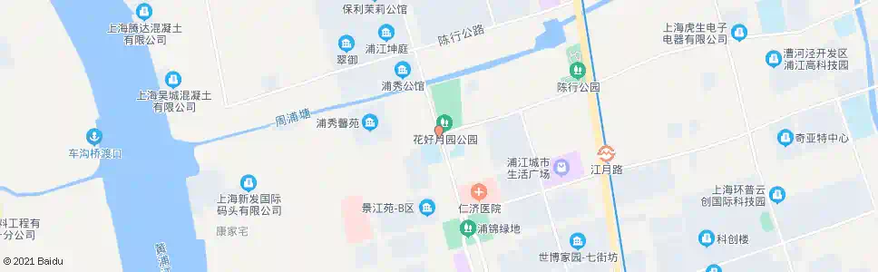 上海立跃路浦锦路(临时站)_公交站地图_上海公交_妙搜公交查询2025