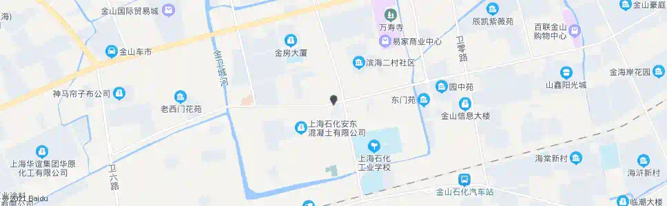 上海卫一路金一东路(招呼站)_公交站地图_上海公交_妙搜公交查询2025