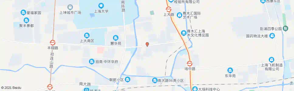 上海乾溪新村(沪太路环镇北路)_公交站地图_上海公交_妙搜公交查询2025