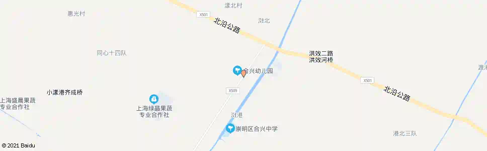 上海合兴幼儿园(招呼站)_公交站地图_上海公交_妙搜公交查询2025