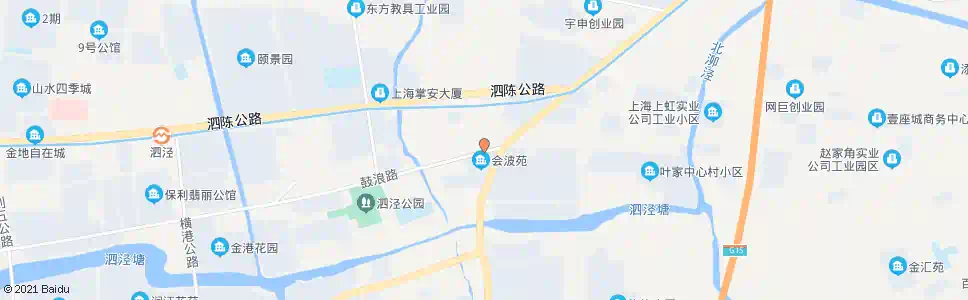上海鼓浪路沪松公路_公交站地图_上海公交_妙搜公交查询2025