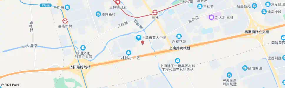 上海永泰路三新路_公交站地图_上海公交_妙搜公交查询2025