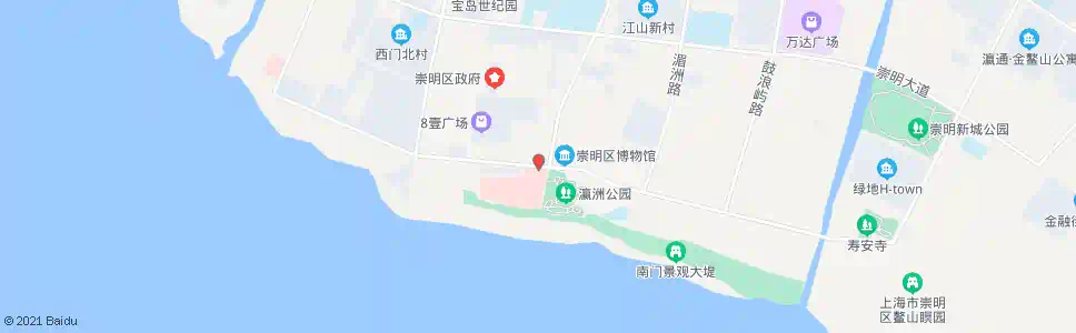 上海金山中心医院漕泾分院(招呼站)_公交站地图_上海公交_妙搜公交查询2025