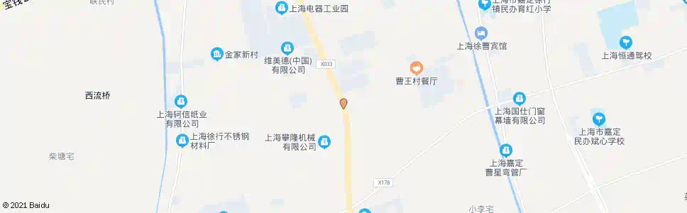 上海浏翔公路徐曹路_公交站地图_上海公交_妙搜公交查询2025