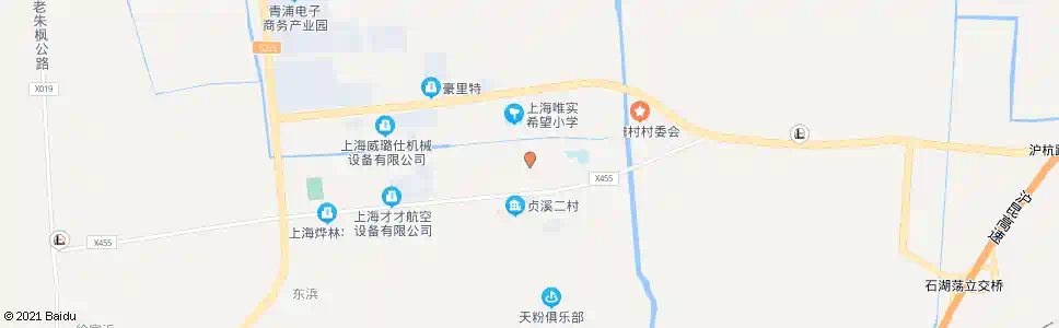上海贞溪北路小蒸_公交站地图_上海公交_妙搜公交查询2025