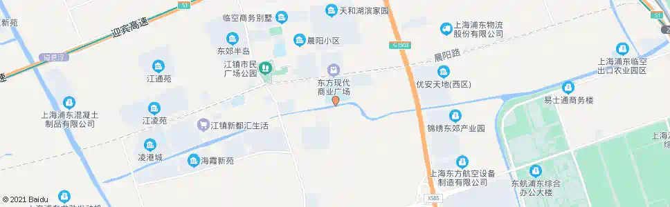 上海江镇路东亭路_公交站地图_上海公交_妙搜公交查询2025