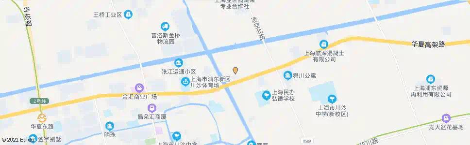 上海华星(益华路华夏东路)_公交站地图_上海公交_妙搜公交查询2025