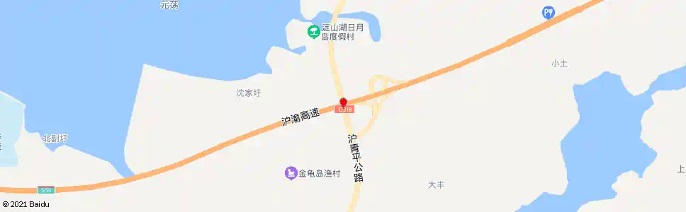 上海沪青平公路建国村_公交站地图_上海公交_妙搜公交查询2025