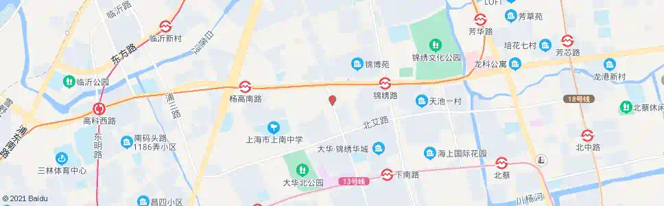 上海下南路华绣路_公交站地图_上海公交_妙搜公交查询2025