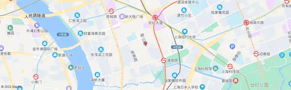 上海潍坊路崂山路_公交站地图_上海公交_妙搜公交查询2025