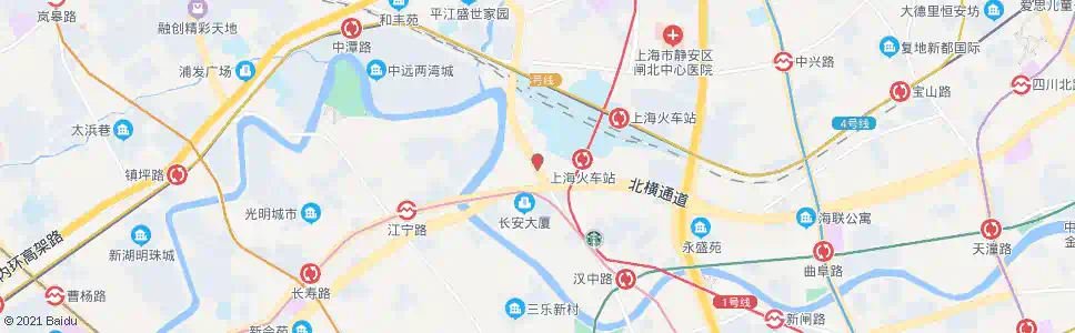 上海天目西路恒丰路_公交站地图_上海公交_妙搜公交查询2025