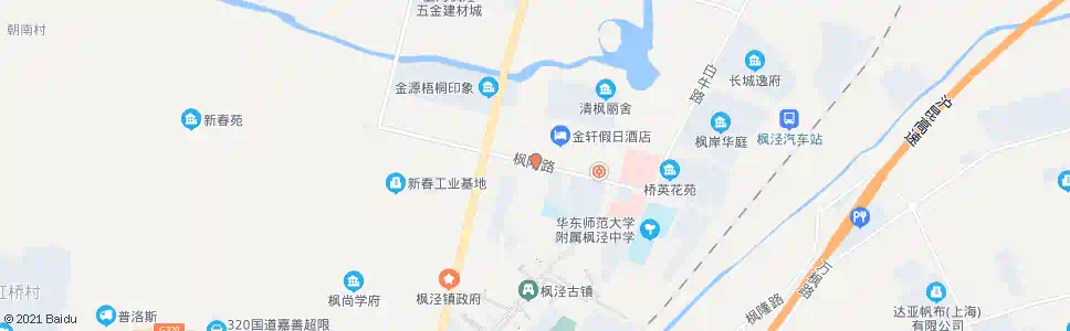 上海枫阳路泾波路(招呼站)_公交站地图_上海公交_妙搜公交查询2025