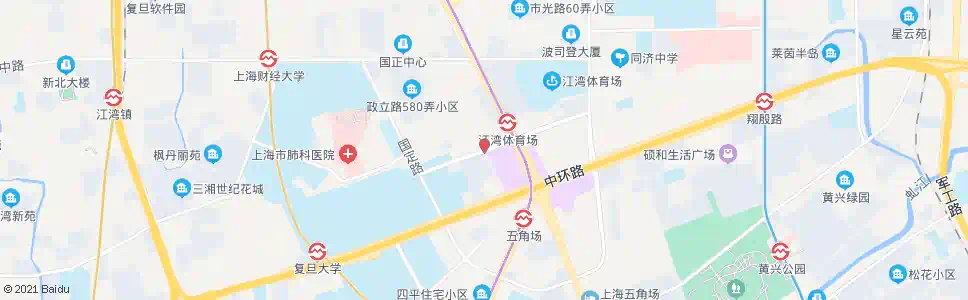 上海政通路淞沪路_公交站地图_上海公交_妙搜公交查询2025