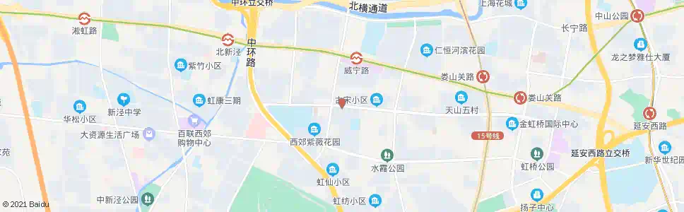 上海威宁路茅台路_公交站地图_上海公交_妙搜公交查询2025