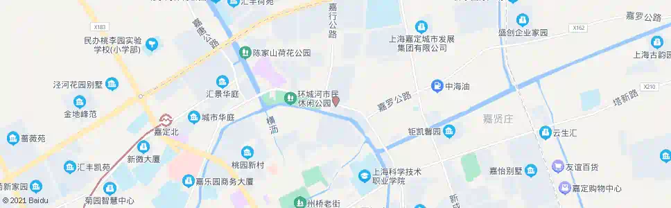 上海菊园_公交站地图_上海公交_妙搜公交查询2025