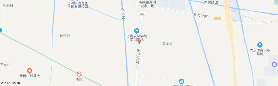 上海老芦公路五号沟桥_公交站地图_上海公交_妙搜公交查询2025