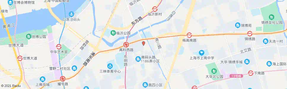 上海南码头路高科西路_公交站地图_上海公交_妙搜公交查询2025