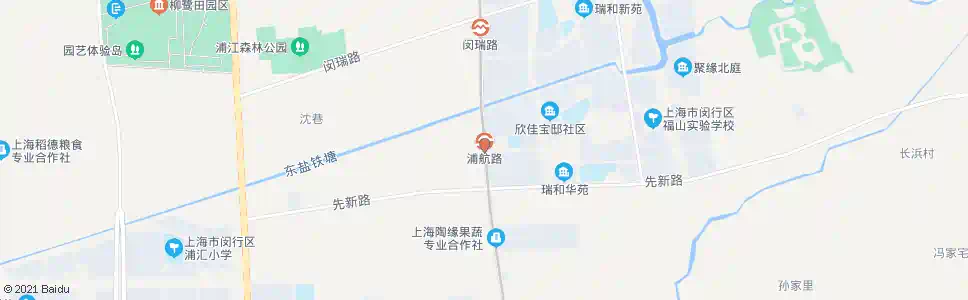 上海三鲁公路先新路(桃园)_公交站地图_上海公交_妙搜公交查询2025