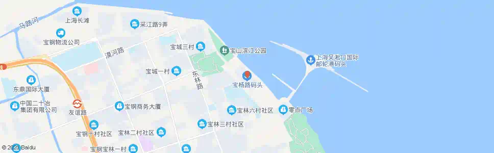 上海宝杨码头(下客站)_公交站地图_上海公交_妙搜公交查询2025