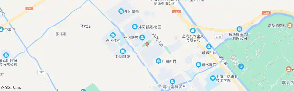 上海瞿门路百安公路_公交站地图_上海公交_妙搜公交查询2025